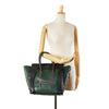 Secondhand Celine Mini Tricolor Luggage Tote