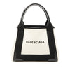 Balenciaga Canvas Navy Cabas XS Secondhand