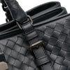 Bottega Veneta Small Nappa Intrecciato Roma Satchel Secondhand