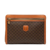 Celine Macadam Coated Canvas Clutch Secondhand