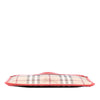 Burberry Haymarket Check Coated Canvas Pouch Secondhand