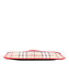 Burberry Haymarket Check Coated Canvas Pouch Secondhand