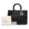 Dior Large Lambskin Cannage Lady Dior Secondhand