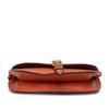 Burberry Haymarket Check Coated Canvas and Grained Leather Clutch Secondhand