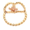 Louis Vuitton Gold Plated and Enamel Sweet Monogram In My Heart Ring Secondhand