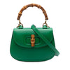 Gucci Mini Calfskin Web 1947 Bamboo Top Handle Bag Secondhand
