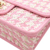 Chanel Small Woven Lambskin and Viscose Single Flap Secondhand