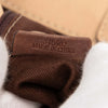 LOEWE Nubuck Anagram Madrid Fringe Shoulder Bag Secondhand