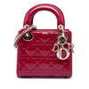 Dior Mini Patent Cannage Lady Dior Secondhand
