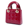 Dior Mini Patent Cannage Lady Dior Secondhand