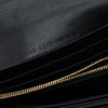 Fendi Zucca Embossed Nappa Baguette Continental Wallet With Chain Secondhand