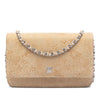 Chanel CC Lace Overlay Goatskin Wallet On Chain Secondhand