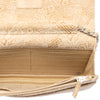 Chanel CC Lace Overlay Goatskin Wallet On Chain Secondhand