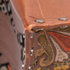 Secondhand Dior Large Studded Embroidered Leather Floral Book Tote