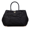 Prada Tessuto Fiocco Bow Handbag Secondhand