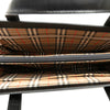 Burberry House Check Trimmed Leather Tote Secondhand