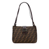 Fendi Zucca Canvas Shoulder Bag Secondhand
