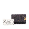 Chanel CC Tweed Charms Wallet On Chain Secondhand