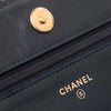 Chanel CC Tweed Charms Wallet On Chain Secondhand