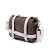 Fendi Mini Zucca Glazed Fabric Cage Baguette Satchel Secondhand