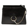 Chloé Medium Calfskin and Suede Faye Crossbody Secondhand