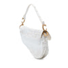 Dior Canvas Embroidered Camouflage Saddle Bag Secondhand