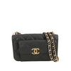 Chanel CC Quilted Caviar Pocket Twins Clutch with Chain Secondhand