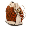 Fendi Mini Zucca Suede Mon Tresor Bucket Bag Secondhand