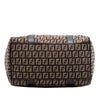 Fendi Zucchino Canvas Forever Boston Bag Secondhand