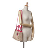Dior Medium Woven Raffia Lady Dior Secondhand