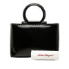 Ferragamo Patent Gancini Top Handle Satchel Secondhand