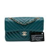 Chanel Small Classic Chevron Caviar Double Flap Secondhand