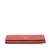 Prada Saffiano Continental Long Wallet Secondhand