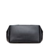 Balenciaga Calfskin Perforated Navy Cabas S Tote Secondhand