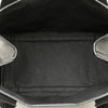 Balenciaga Calfskin Perforated Navy Cabas S Tote Secondhand