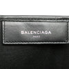 Balenciaga Calfskin Perforated Navy Cabas S Tote Secondhand