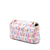 Saint Laurent Medium Silk Carre Rive Gauche Print Patchwork Jamie Shoulder Bag Secondhand