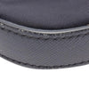 Prada Saffiano Trimmed Tessuto Zip Top Crossbody Secondhand