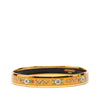 Hermès Narrow Wild Flower Enamel Bangle 65 Secondhand
