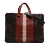 Bottega Veneta Nappa Intrecciato Club Fume Briefcase Secondhand