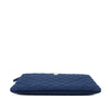 Chanel Medium Quilted Jersey O Case Clutch Secondhand