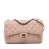 Chanel Medium CC Quilted Calfskin Single Flap Secondhand