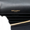 Saint Laurent Embroidered Satin Monogram Kate Tassel Wallet on Chain Secondhand