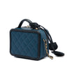 Chanel Small Bicolor Caviar CC Filigree Vanity Case Secondhand
