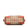 Burberry Small Haymarket Check Coated Canvas Honeywood Tote Secondhand