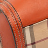Burberry Small Haymarket Check Coated Canvas Honeywood Tote Secondhand