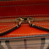 Burberry Small Haymarket Check Coated Canvas Honeywood Tote Secondhand
