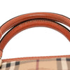 Burberry Small Haymarket Check Coated Canvas Honeywood Tote Secondhand