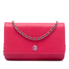 Chanel Caviar Bicolor CC Wallet On Chain Secondhand