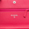 Chanel Caviar Bicolor CC Wallet On Chain Secondhand
